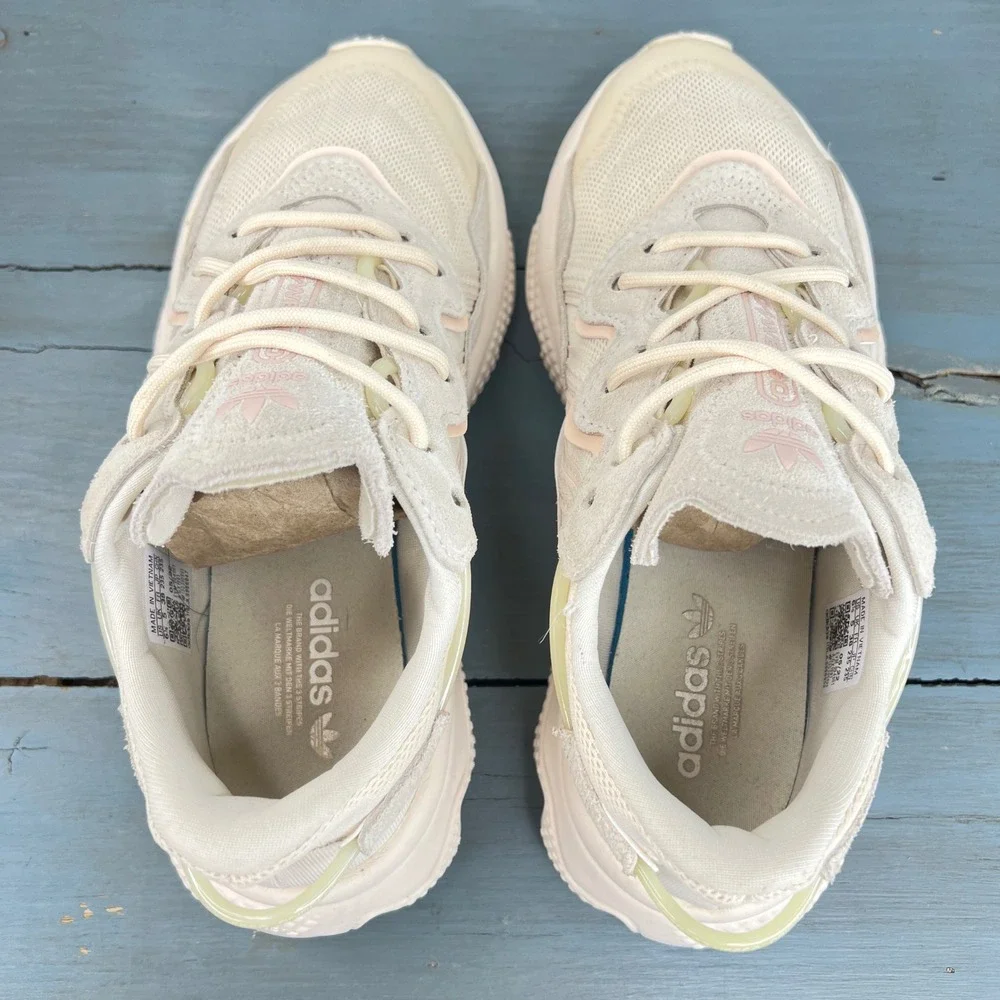 Adidas Ozweego Wonder White Sand Strata GX1981 Womens Sneakers Size 6.5